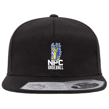 NPC Baseball Snap Back Flat Bill Trucker - Image 9