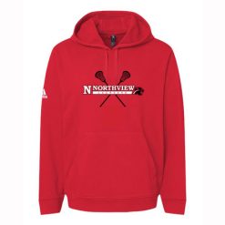 NV Mens Lacrosse Adidas Fleece Hoodie