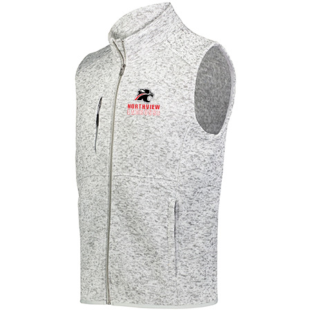 NV Mens Lacrosse Adult Alpint Sweater Fleece Vest - Image 4