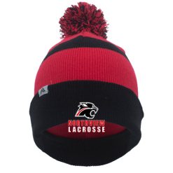 NV Mens Lacrosse KNIT FOLD OVER POM-POM BEANIE