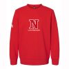 NV Mens Lacrosse Adidas Fleece Crewneck Sweatshirt
