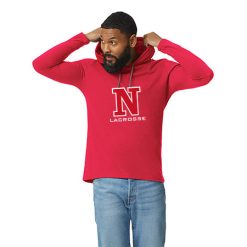 NV Mens Lacrosse Adult Softstyle Adult Lightweight Hooded Tee