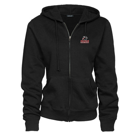 NV Mens Lacrosse Ladies Full Zip Fleece Hoodie - Image 4