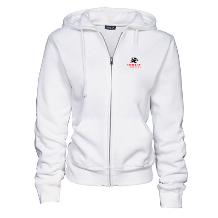 NV Mens Lacrosse Ladies Full Zip Fleece Hoodie - Image 7