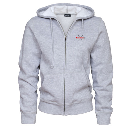 NV Mens Lacrosse Ladies Full Zip Fleece Hoodie - Image 14