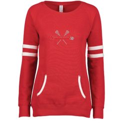 Alternative view of NV Mens Lacrosse Ladies Varsity Fleece Crew Neck Pullover