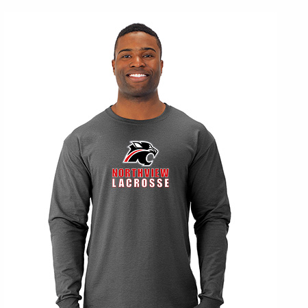 NV Mens Lacrosse Adult Dri-Power Unisex Long Sleeve T-Shirt - Image 16