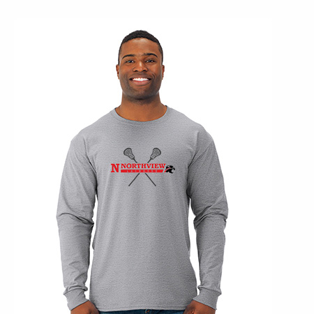 NV Mens Lacrosse Adult Dri-Power Unisex Long Sleeve T-Shirt - Image 6