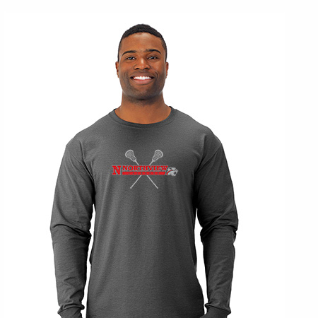NV Mens Lacrosse Adult Dri-Power Unisex Long Sleeve T-Shirt - Image 15
