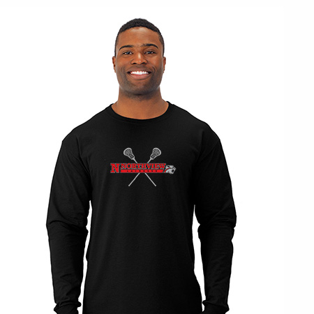 NV Mens Lacrosse Adult Dri-Power Unisex Long Sleeve T-Shirt - Image 4