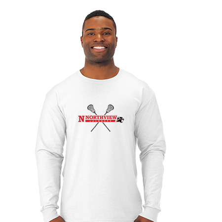 NV Mens Lacrosse Adult Dri-Power Unisex Long Sleeve T-Shirt - Image 10