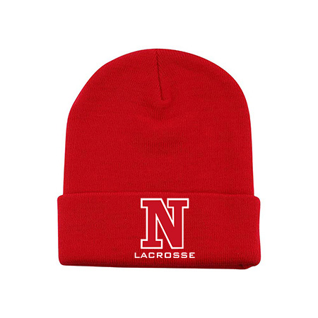 NV Mens Lacrosse Acrylic Beanie with Cuff