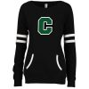 Coopersville Ladies Varsity Fleece Crew Neck Pullover