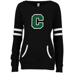 Coopersville Ladies Varsity Fleece Crew Neck Pullover
