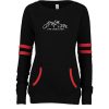 Cottage Life Ladies Varsity Fleece Crew Neck Pullover