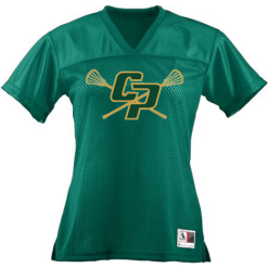 Alternative view of CP Lacrosse Ladies Junior Fit Replica Football Tee