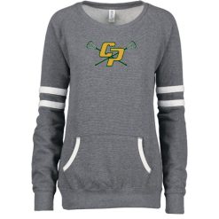 Alternative view of CP Lacrosse Ladies Varsity Fleece Crew Neck Pullover