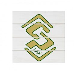 Alternative view of CP Lacrosse White Wood Pallet Coaster  Set of 1  no holder