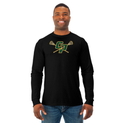 Alternative view of CP Lacrosse Adult DRI-POWER® Polyester Long Sleeve T-Shirt