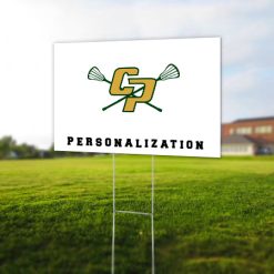 Alternative view of CP Lacrosse Yard Sign