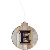 EGR Light 4.18 X 3.86 Faux Wood Ornament