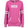 ERMS Ladies Varsity Fleece Crew Neck Pullover