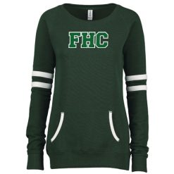 Alternative view of FHC Ladies Varsity Fleece Crew Neck Pullover