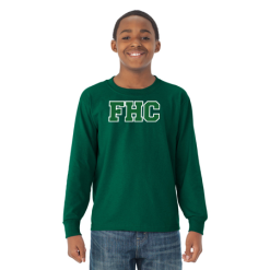 Alternative view of FHC Youth DRI-POWER® Youth Long Sleeve T-Shirt