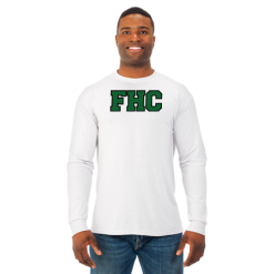 Alternative view of FHC Adult DRI-POWER® Polyester Long Sleeve T-Shirt