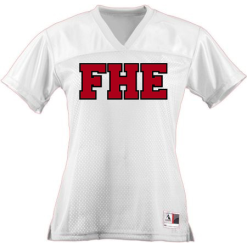 Alternative view of FHE Ladies Junior Fit Replica Football Tee