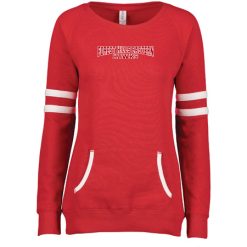 FHE Ladies Varsity Fleece Crew Neck Pullover