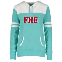 Alternative view of FHE Ladies Varsity Fleece Pullover Hood
