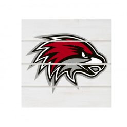 Alternative view of FHE White Wood Pallet Coaster  Set of 1  no holder