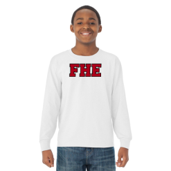 Alternative view of FHE Youth DRI-POWER® Youth Long Sleeve T-Shirt