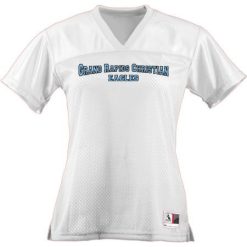 Grand Rapids Christian Ladies Junior Fit Replica Football Tee