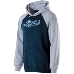 Alternative view of Lightning Bolts Youth Banner Hoodie