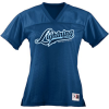 Lightning Bolts Ladies Junior Fit Replica Football Tee