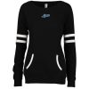 Lightning Bolts Ladies Varsity Fleece Crew Neck Pullover