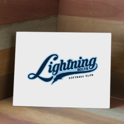 Lightning Bolts MetalPrint