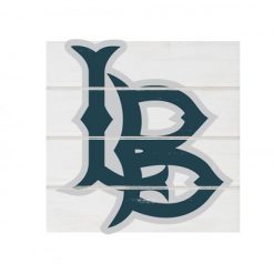 Lakeside Baseball White Wood Pallet Coaster  Set of 1  no holder