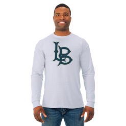 Alternative view of Lakeside Baseball Adult DRI-POWER® Polyester Long Sleeve T-Shirt