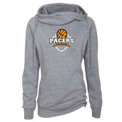 MFB Pacers Ladies Classic Fleece Funnel Neck Pullover Hood