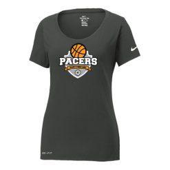 Alternative view of MFB Pacers Ladies Nike Ladies Dri-Fit Scoop Neck Tee