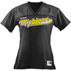 Alternative view of MFP Ladies Junior Fit Replica Football Tee