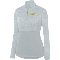 Alternative view of MFP Ladies Shadow Tonal Heather ¼ Zip Pullover
