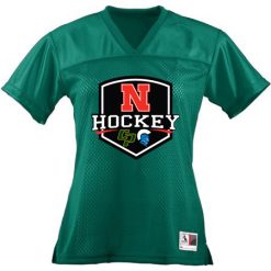 Alternative view of NV Hockey Ladies Junior Fit Replica Football Tee