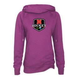 NV Hockey Ladies Classic Fleece Funnel Neck Pullover Hood