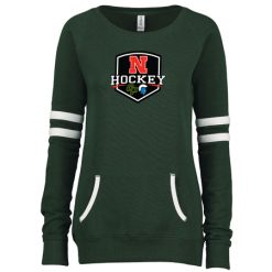 Alternative view of NV Hockey Ladies Varsity Fleece Crew Neck Pullover
