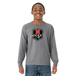 Alternative view of NV Hockey Youth DRI-POWER® Youth Long Sleeve T-Shirt