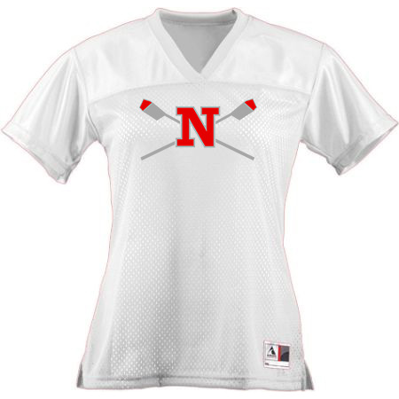 NV Rowing Ladies Junior Fit Replica Football Tee - Image 3